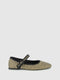 Sapatos com Fivela em Preto